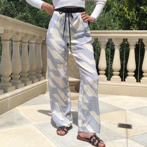 NWOT Derek Lam 10 Crosby Silk Pants